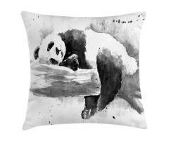 Sleeping Panda Pillow Cover