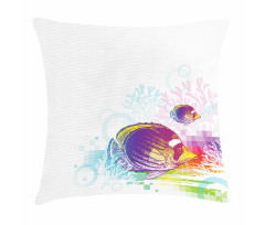 Fish Sea Theme Pillow Cover