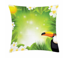 Exotic Jungle Pillow Cover