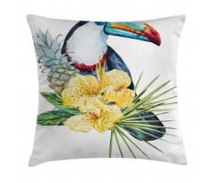 Toucan Bird Exotic Pillow Cover