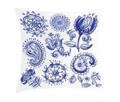 Watercolor Mandala Pillow Cover