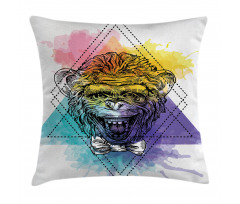 Funny Geometric Pillow Cover