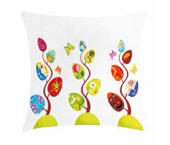 Magic Tree Easter Theme Pillow Cover