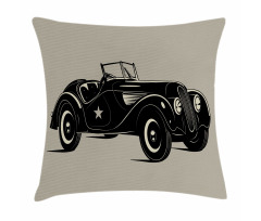Classic Italian Car Pillow Cover