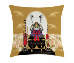 Archer Cemetery Flower Pillow Cover