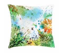 Flourishing Nature Pillow Cover