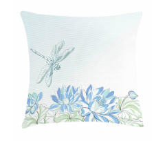 Waterlilies Nature Pillow Cover