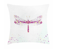 Flying Dragonfly Pillow Cover