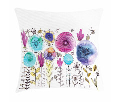 Hello Summer Concept Pillow Cover