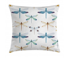 Regular Lines Insects Pillow Cover