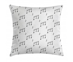 Musical Notes Pillow Cover