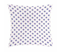 USA Flag Star Nation Pillow Cover