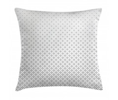 Black Abstract Stars Pillow Cover