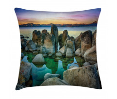 Californian Coastline Pillow Cover