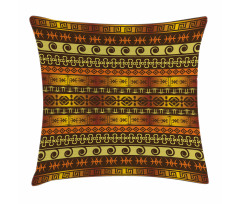 Geometric Indigenous Art Pillow Cover