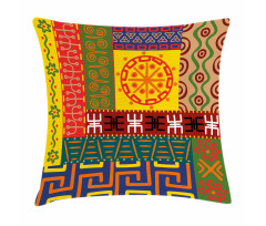 Primitive Tribal Pillow Cover