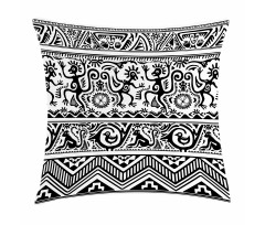 Cave Drawings Pillow Cover