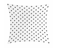 Polka Dots Yin Yang Pillow Cover