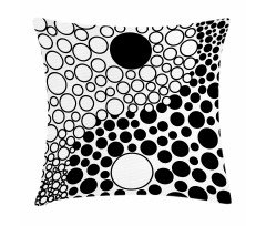 Abstract Retro Dots Pillow Cover