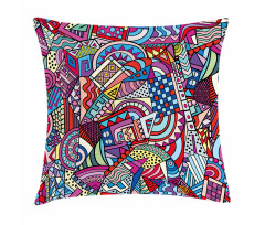 Funky Modern Pillow Cover