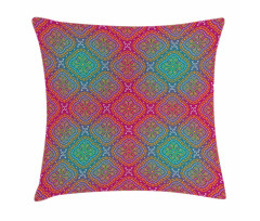 Boho Ombre Floral Pillow Cover