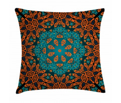 Floral Boho Hippie Pillow Cover