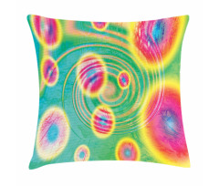 Outer Space Retro Pillow Cover