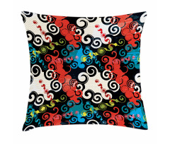 Grunge Street Art Pillow Cover