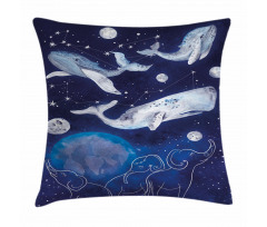 Space Universe Planet Pillow Cover