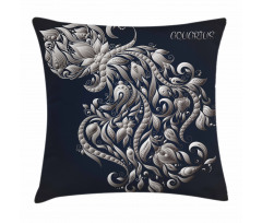 Aquarius Astrology Pillow Cover