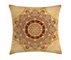 Astrology Aged Pillow Cover