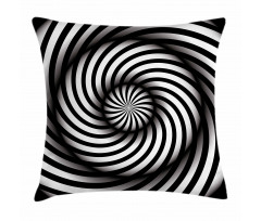 Black and White Swirl Pillow Cover