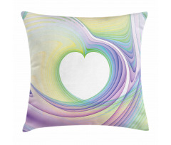 Heart Colorful Pillow Cover