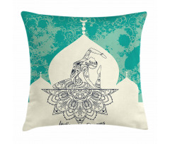 Mystical Mandala Yoga Pillow Cover