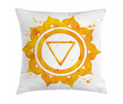 Chakra Watercolor Pillow Cover