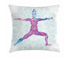 Mandala Boho Meditation Pillow Cover