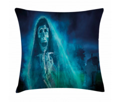 Gothic Ghost Pillow Cover