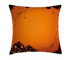 Halloween Pumpkin Scary Pillow Cover