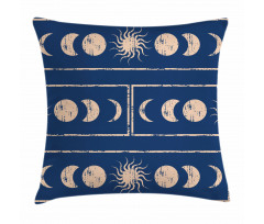 Sun Moon Astrology Pillow Cover