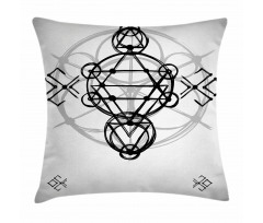 Sketch Illustration Pillow Cover