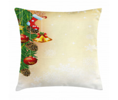 Bells Stockings Tree Pillow Cover