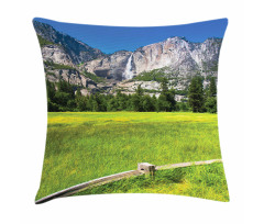 Yosemite Falls Country Pillow Cover