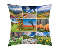 Springtime Countryside Pillow Cover
