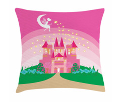 Fairytale Castle Princess Pillow Cover
