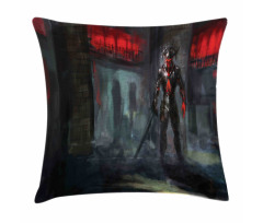 Fantasy Building Gothic Pillow Cover