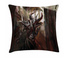 Knight Fantasy Theme Pillow Cover