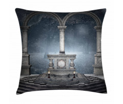 Roman Style Stone Altar Pillow Cover
