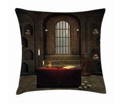 Mystical Room Skulls Pillow Cover