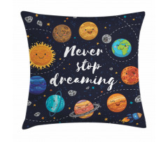 Outer Space Star Cluster Pillow Cover