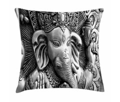 Elephant Boho Eastern Pillow Cover